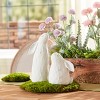Carved Bunny Figurine (Set of 4) - 2 of 2