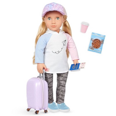 American girl doll rolling suitcase online