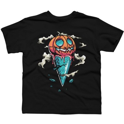 Boy's Design By Humans Halloween By anggatantama T-Shirt