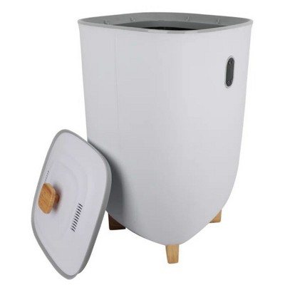2-in-1 Portable Clothes Dryer & Heated Towel Warmer,Stainless Steel Interior,35L Capacity,Timer Function,Ideal Valentine's Day Gift