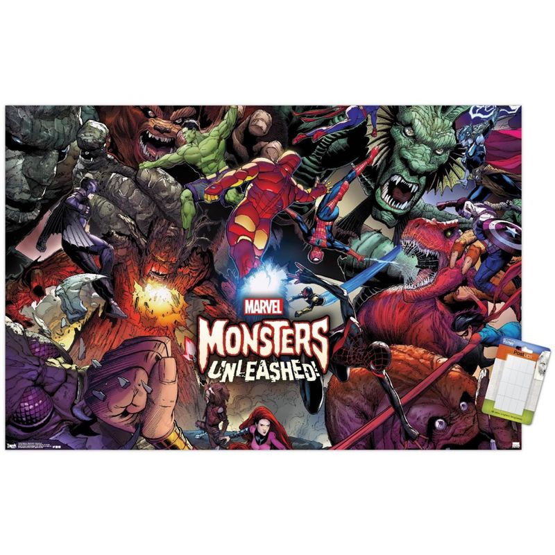 Trends International Marvel Comics - Monsters Unleashed Unframed Wall Poster Prints, 1 of 7