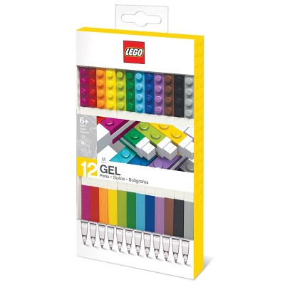 12pk LEGO Iconic Gel Pens 0.7mm