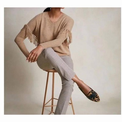 Women's Cashmere Donegal Fringe Sweater - Talbots