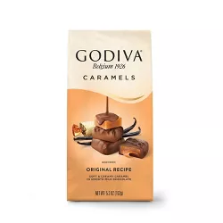 Godiva Chocolate Caramels Bag - 5.3oz