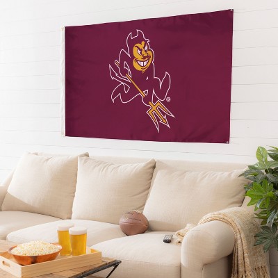 Evergreen Arizona State University 3' x 5' Indoor Outdoor Flag for Home Apartment Dorm Rooms