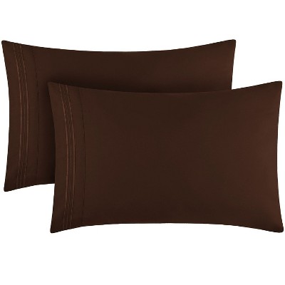 Mellanni Brushed Microfiber Pillowcase Set of 2