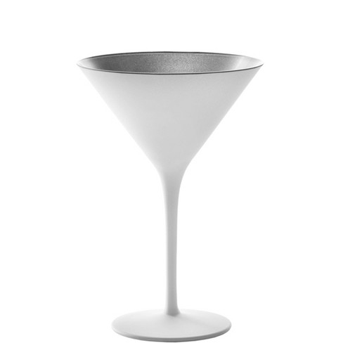 Joyjolt Black Swan Stemmed Martini Glasses - Set Of 2 Premium Crystal  Glassware, 10.5 Oz : Target