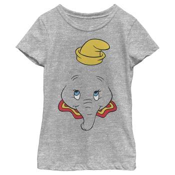 Girl's Dumbo Large Portrait T-Shirt