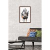 Trends International Star Wars: Saga - Falcon Black And Orange Framed Wall Poster Prints - 2 of 4