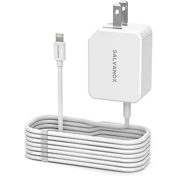 Galvanox MFi Lightning Fast All-in-One Wall Charger Plug & Cable for iPhone and iPad 20 Watt Output