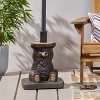 Syemin Animal Umbrella Base, Bear Pattern Umbrella Base with Adapter, Cute Design, Suitable for Patio, Yard, Poolside, Brown, 13.5" * 13.5" * 18" - 4 of 4