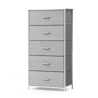 Pellebant 5 Drawers Vertical Dresser Storage Tower Organizer Unit for Bedroom