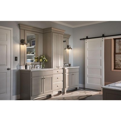Champagne Bronze Transitional 7.5" Wall Sconce with Ambient Light