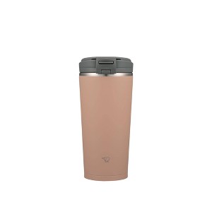 Zojirushi 11oz Stainless Steel Tumbler SX-KA30CM - Cinnamon Beige: Vacuum-Insulated Travel Mug for Hot & Cold Drinks - 1 of 4