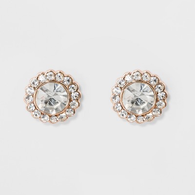 flower stud earrings
