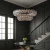 Siljoy Crystal Dual Tier Water Drop Chandelier - 4 of 4