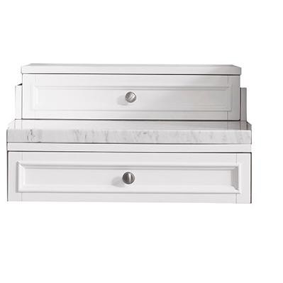 James Martin Signature Vanities De Soto 22" Optional Drawer Unit, Bright White