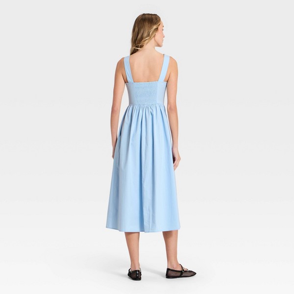 Vestido midi con corsé y fruncido para mujer - A New Day™ 2