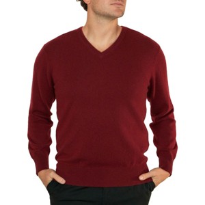 Lona Scott Men's Pure Cashmere V-Neck Sweater - 1 of 4