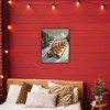 Stupell Industries Gingerbread Snow Day Sledding Framed Giclee Art - 3 of 4