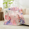 2Pcs Kid Throw Blankets Print Pattern Blanket 43*59" Set of 2/4 - 3 of 4