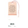Dicksons Mom's Faith It Till They Make It Soft Floral Design White 6 x 2 Paper and Tassel Tassel Decoration Bookmark Pack of 12 - 2 of 2