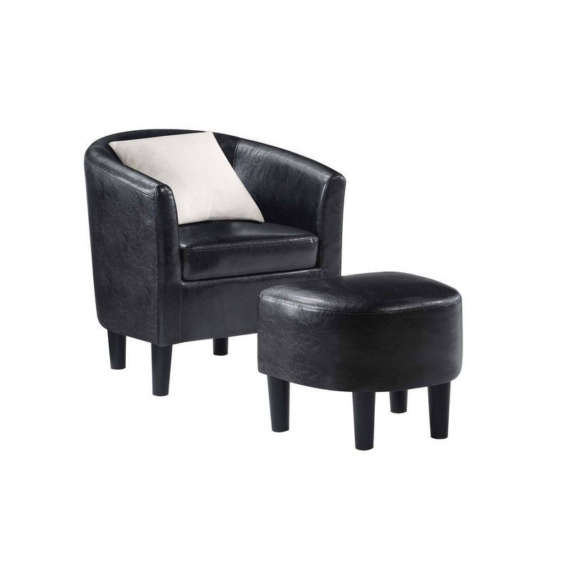 Take a Seat Churchill Accent Chair with Ottoman - Breighton Home, 4 of 11