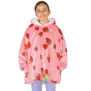 Kids Bare Homey B-Cozy Fleece Wearable Blanket - 1 of 4