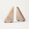 Set of 2 Stone Pyramid Bookends - Opalhouse™ designed with Jungalow™ - image 3 of 4