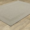 Captiv8e Designs Callan Classic Tonal Border Gray/Light Gray Area Rug - 2 of 4