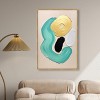 Art Remedy Abstract Earring Contemporary Shapes Abstract Wall Art Framed - 2 of 4