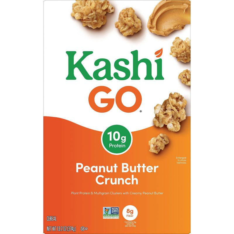 Kashi Go Peanut Butter Crunch Cereal - 13.2oz, 5 of 14