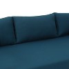 GDFStudio Bordeaux Acacia 3-Seater 67" Outdoor Sofa with Water-Resistant Cushions - 4 of 4