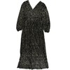 GUESS Womens Metallic Wrap Maxi Dress - 2 of 2