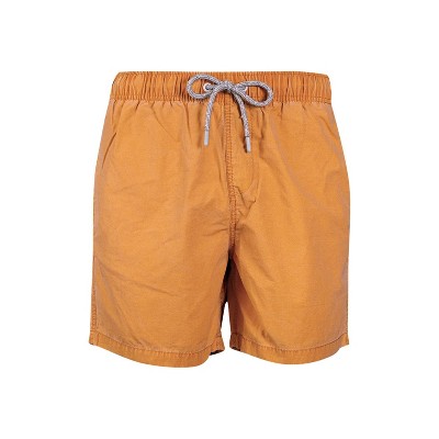 HEAT Swimwear Mens Swim Trunks, Washed Orange (S) — фото 3