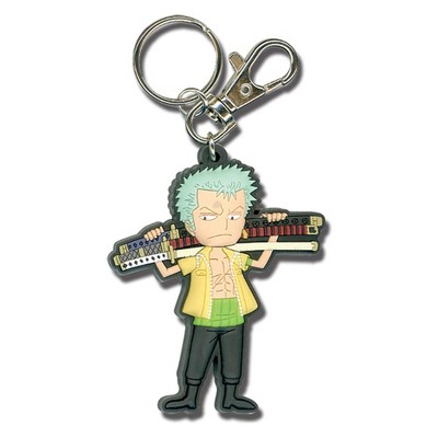 Great Eastern One Piece SD Zoro Sword PVC Keychain