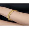 Giorgio Di Vicenza 14K Gold Over Sterling Silver 4mm Byzantine Chain Bracelet - 3 of 3