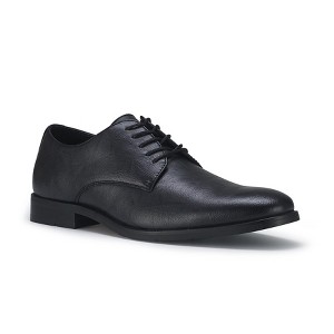 Ferro Aldo Mens Caleb MFA19712 Fashion Derby Dress Shoes with Geometric Pattern - 1 of 4