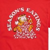 Men's - Garfield - Seasons Eatings Christmas Short Sleeve Graphic T-Shirt - 2 of 4