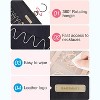 Jewelry Organizer Storage Roll with Hanger Metal Hooks Double, Necklaces, Rings on Closet, Wall, Door - 4 of 4