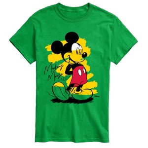 Men's - Disney - Sketchy Mickey Short Sleeve Graphic T-Shirt - 1 of 3