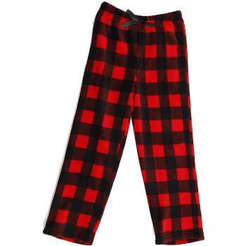 Just Love Plush Pajama Pants for Girls - Buffalo Plaid Fleece PJs