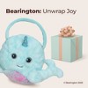Bearington Carrysome Narwally Stuffed Animal Handbag, 7 Inches, Ideal as My First Purse for Toddlers & Kids Aged 3-14 - 3 of 4