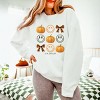 Simply Sage Market S.W.Smiley Pumpkin Coquette Chart Lightweight Garment Dyed Sweatshirt - 3 of 4
