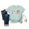 Simply Sage Market Women's Be Kind Checkered Flowers Short Sleeve Graphic Tee - 2 of 2