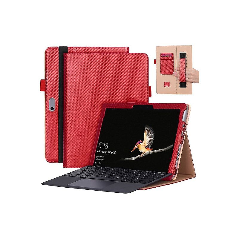SaharaCase Bi-Fold Folio Case for Microsoft Surface Go 3 Red (TB00168), 5 of 7