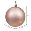 Vickerman Rose Gold Ball Ornament - 2 of 4