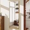 BEAUTYPEAK Rectangle Free-standing Full-Length Mirrors - 2 of 4