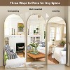 BEAUTYPEAK 71"x26" Arched Full Length Mirror with Stand, Wall Mounted Floor Mirror or Leaning Mirror for Bedroom or Living Room - 4 of 4