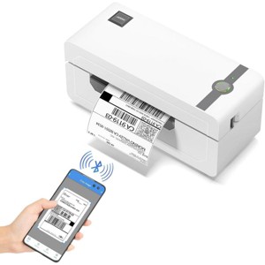 JADENS 268BT High-Speed Thermal Label Printer – Bluetooth & USB, Ink-Free & BPA-Free, 4x6 Shipping Labels - 1 of 4